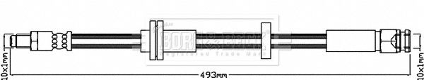 BORG & BECK Pidurivoolik BBH8342